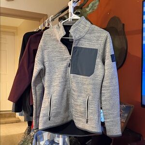 Ascend Gray Jacket with Black Accents